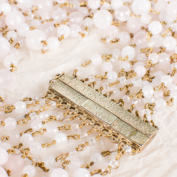 ROSANTICA MILANO GOLD & MULTICOLOR EVENING NECKLACE | WOMENS - Picture 2 of 4